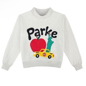 Parke NYC Mockneck Sweatshirt NWT L/XL